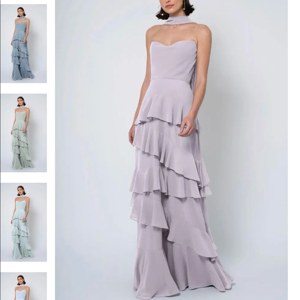 Jenny yoo simona - size 14 lilac mist